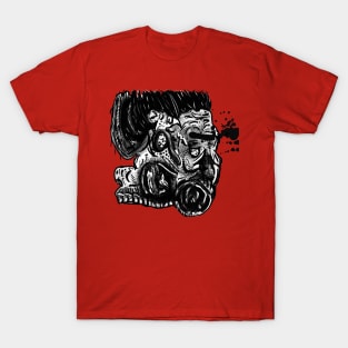 Frankenstein's FingerPainting T-Shirt